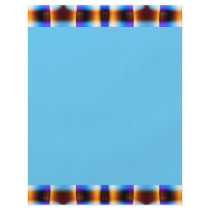 yellow turquoise pattern