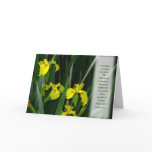 Yellow Wild Irises cards