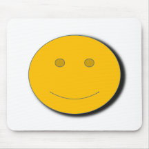 yellowhappyface mousepads