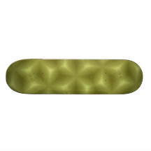 Yellowish Abstract Pattern Skate Decks