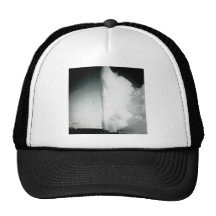 Yellowstone Geyser Vintage Glass Slide Hat