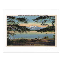 Yellowstone, WY - Yellowstone Lake and Colter Postcards