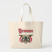 Yemen coat of arms designs bags