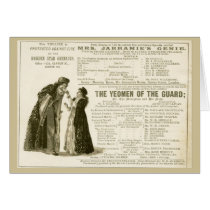 Yeomen of the Guard Cast Cards