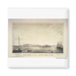 Yerba Buena (now San Francisco) Spring 1837 magnets