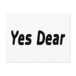 Yes Dear postcards