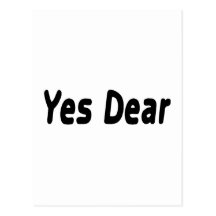 Yes Dear Postcard