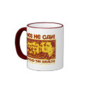 Yes He Can! Comrade Obama Spoof mugs
