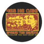 Yes He Can! Comrade Obama Spoof stickers