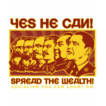 Yes He Can! Comrade Obama Spoof t-shirts