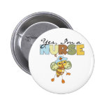 Yes I am a Nurse Button