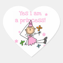 Yes I am a Princess Sticker