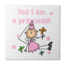 Yes I am a Princess Tile