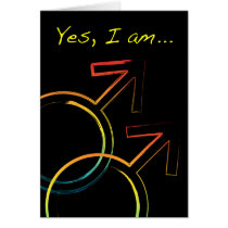 yes, i am gay cards