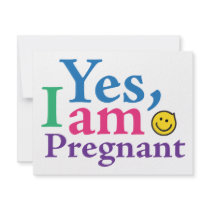 Yes I Am Pregnant