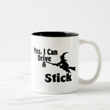 Yes, I Can Drive A Stick Coffee Mugs