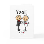 YES I Do Bride and Groom T-shirts and Gifts cards