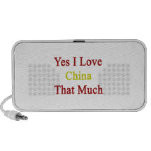 Yes I Love China That Much Mini Speaker