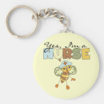YES I'm a Nurse T-shirts and Gifts Keychains
