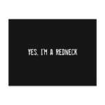 Yes, I'm a Redneck postcards