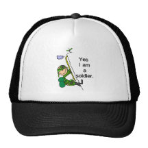 Yes I'm a Soldier Trucker Hat