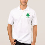 Yes, I'm Irish Shamrock Men's Button-Down T-Shirt