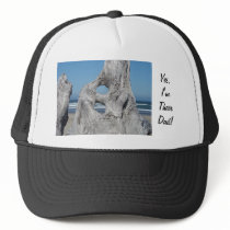 Yes I'm Their Dad! sports Caps Driftwood Ocean