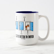 Yes, It Is Better To Switch (Three Doors One Goat) Mug