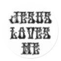 Yes!  Jesus Loves me! stickers
