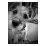 Yes Master, I'm All Ears cards