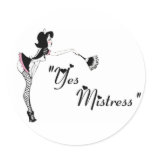 Yes Mistress ~ Maid Series Sticker
