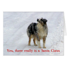 Yes, there really is a Santa Claus Greeting card