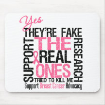 Yes They're Fake The Real Ones Tried To Kill Me Mouse Pad