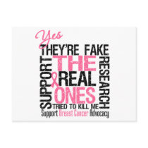 Yes They're Fake The Real Ones Tried To Kill Me Post Cards