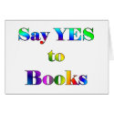 Yes to Books cards