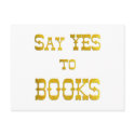 Yes to Books postcards