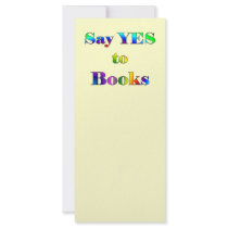 Yes to Books Personalised Rack Card