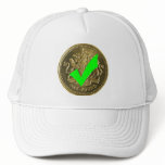 Yes to Pounds Sterling, No to the Euro ! Trucker Hats
