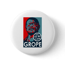 Yes We Cain Grope Pins