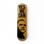 YES WE CAN - BARACK OBAMA Stencil Cardboard sk8 Skate Board Decks