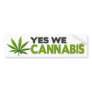 Yes We Can Bumper Sticker 2