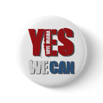 Yes We Can Pinback Buttons