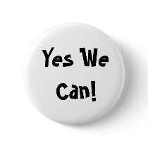 Yes We Can! Button