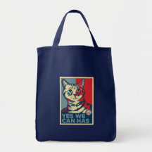 Yes We Can Has Canvas Bags