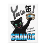 Yes we can(ned food)! postcard