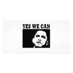 Yes we can Obama 2008 photo cards