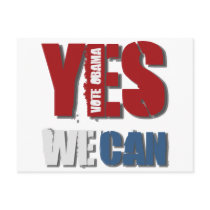 Yes We Can Postcard