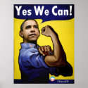 Yes We Can! Poster posters