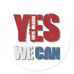 Yes We Can Sticker