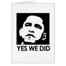 "Yes we did" Cards